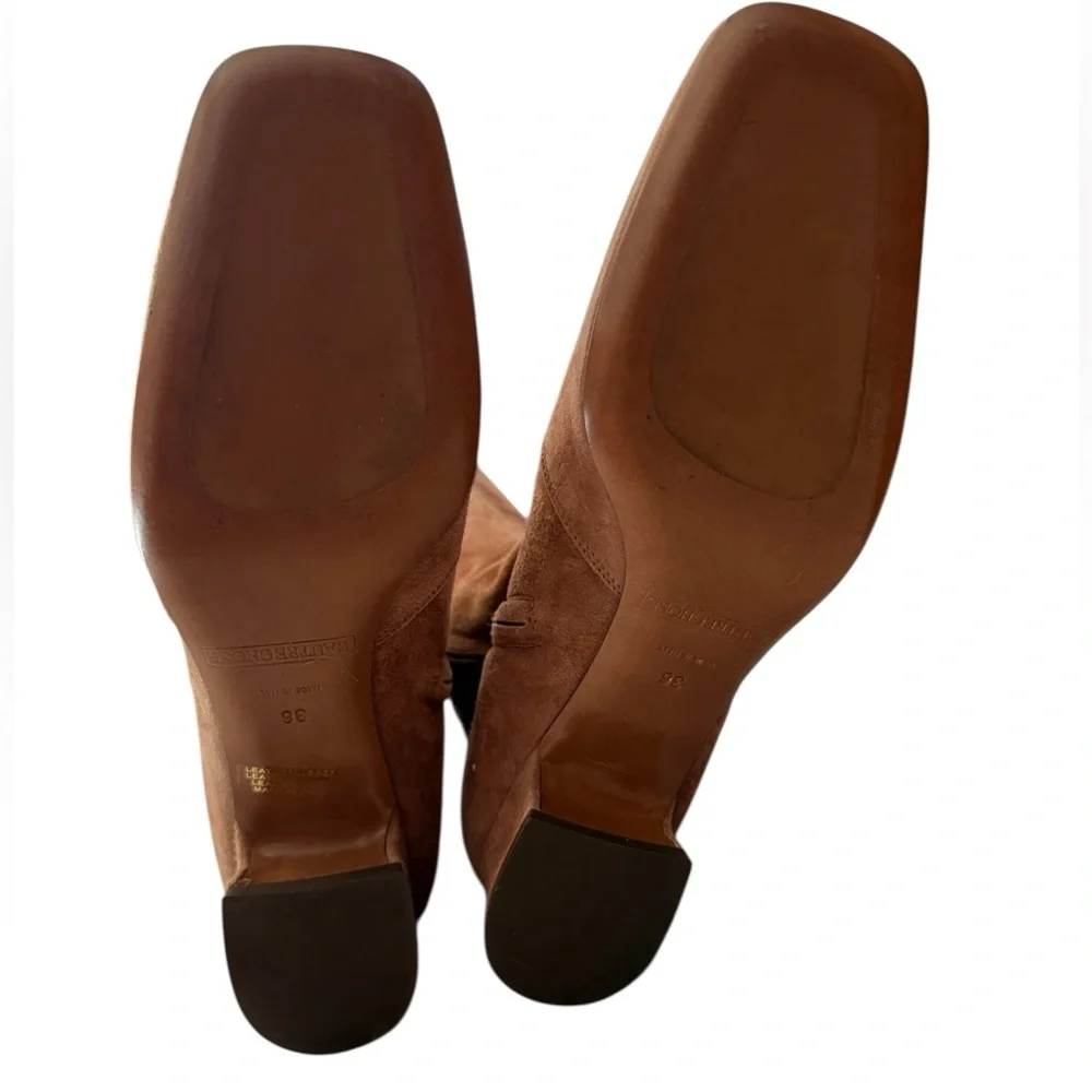 L’autre Chose Genuine Suede Boots- made in Italy-NWT - Picture 6 of 8